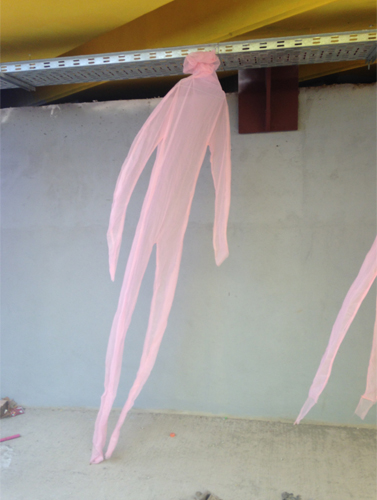 La persistencia de la memoria, variable sizes, photographic record of action, 2017.