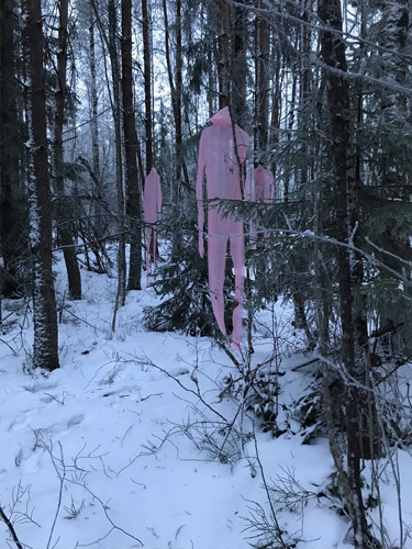 “silenceawarenessexistence”, january 2018, arteles, haukijarvi finland.