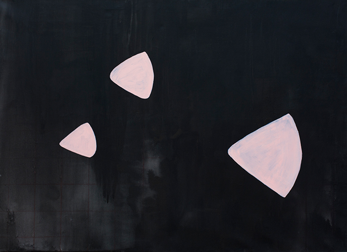 PARTICULA 1. Acrylic on canvas, 132 cm x 96 cm, 2015.