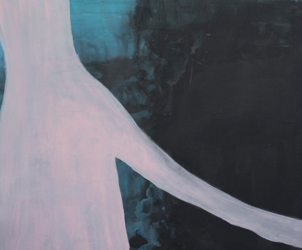 S/T. Acrylic on canvas, 97 cm x 81 cm,  2015.